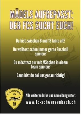 Mädels gesucht